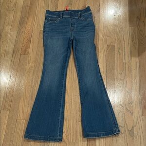SPANX Dark Blue Wide Leg Jeans sz Medium